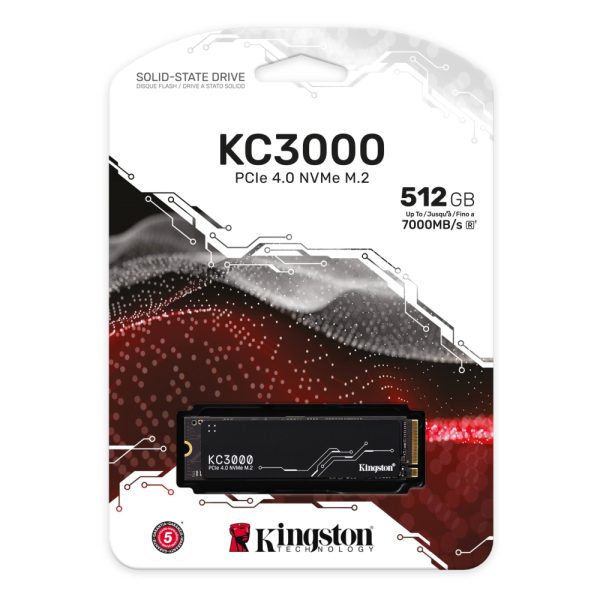 Kingston 512gb Kc3000 Skc3000s 512g Nvme M 2 Ssd 7000mb Okuma 3900mb Yazma 2