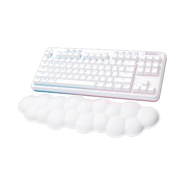 Logitech G Aurora G715 Tactile Ingilizce Q Rgb Kablosuz Beyaz Oyuncu Klavyesi 920 010465 1