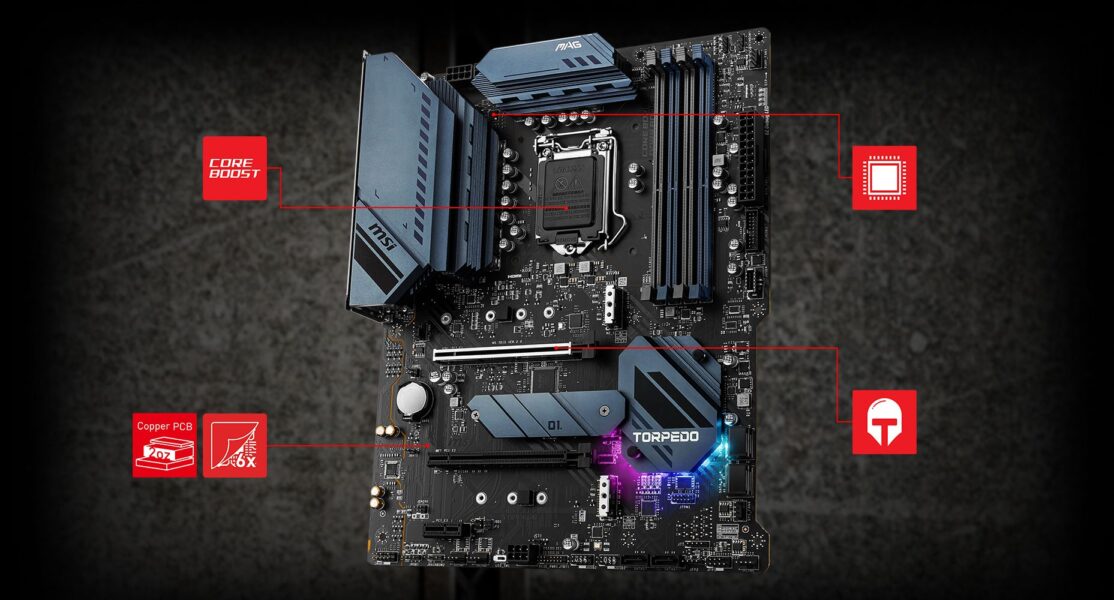 MSI MAG B560 TORPEDO CORNERSTONE overview