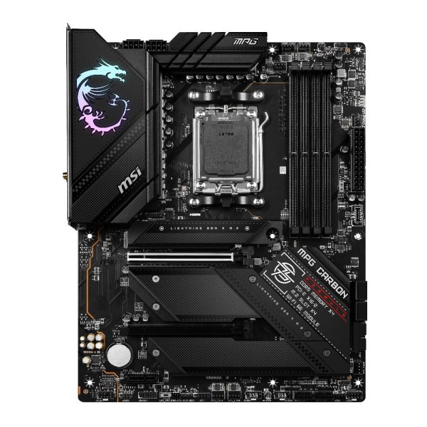 Msi Mpg B650 Carbon Wifi Am5 Ddr5 6600mhzoc Hdmi Dp M 2 Atx Anakart 1