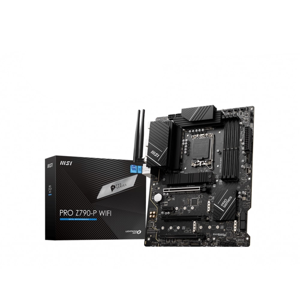 Msi Pro Z790 P Wifi Ddr4 Soket 1700 5333mhzoc M 2 Dp Hdmi Atx Anakart