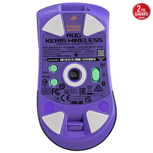 Asus Rog Keris Eva Edition Kablosuz Gaming Mouse 90mp02s0 Bmua00 1