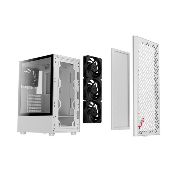 Xpg Valor Air Temperli Cam Usb 3 2 Atx Mid Tower Beyaz Gaming Kasa Valorairmt Whcww Y4