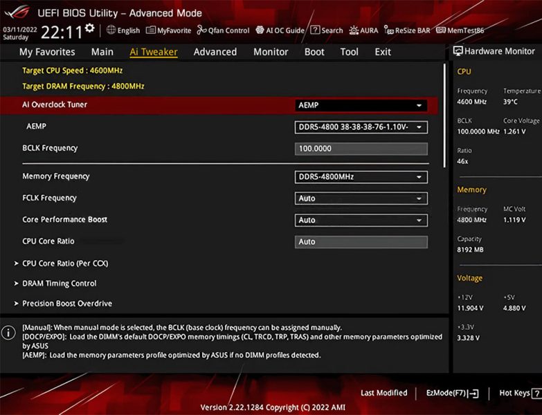 ROG STRIX X670E-I GAMING WIFI