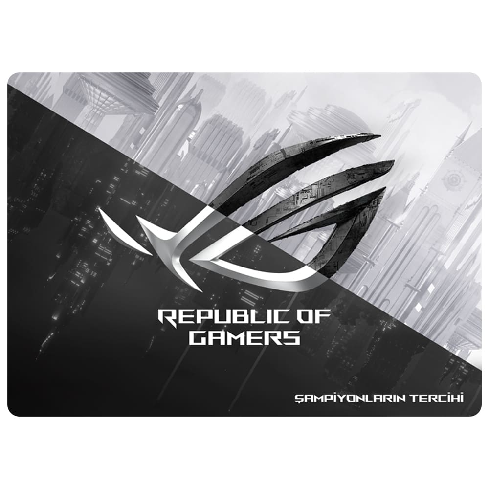 Asus Rog Ozel Dizayn 30x40cm Kaymaz Kaucuk Taban Gaming Mouse Pad 90yv0aj8