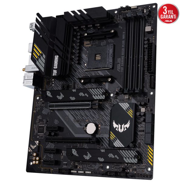 Asus Tuf Gaming B550 Plus Wifi Ii 4866mhzoc Ddr4 Soket Am4 M 2 Hdmi Dp Anakart 10