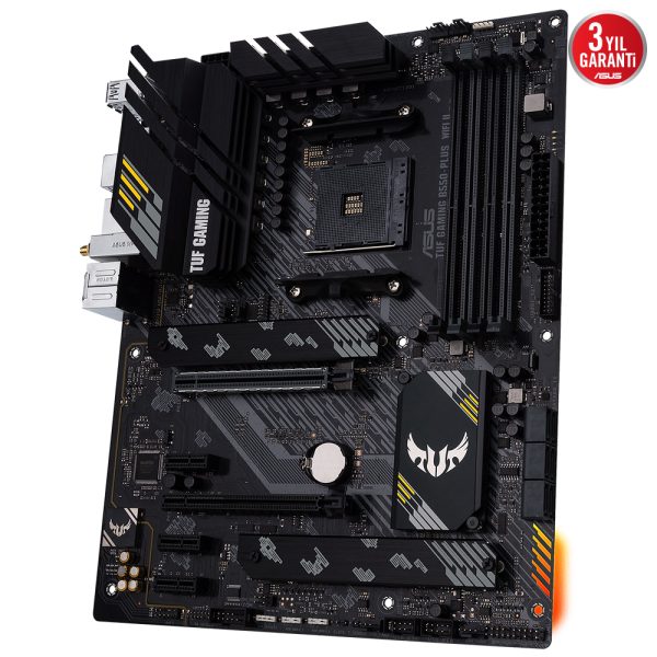 Asus Tuf Gaming B550 Plus Wifi Ii 4866mhzoc Ddr4 Soket Am4 M 2 Hdmi Dp Anakart 11
