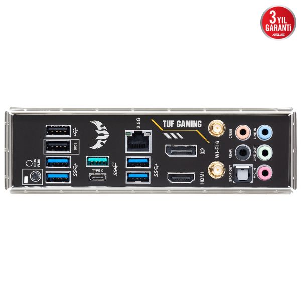Asus Tuf Gaming B550 Plus Wifi Ii 4866mhzoc Ddr4 Soket Am4 M 2 Hdmi Dp Anakart 14