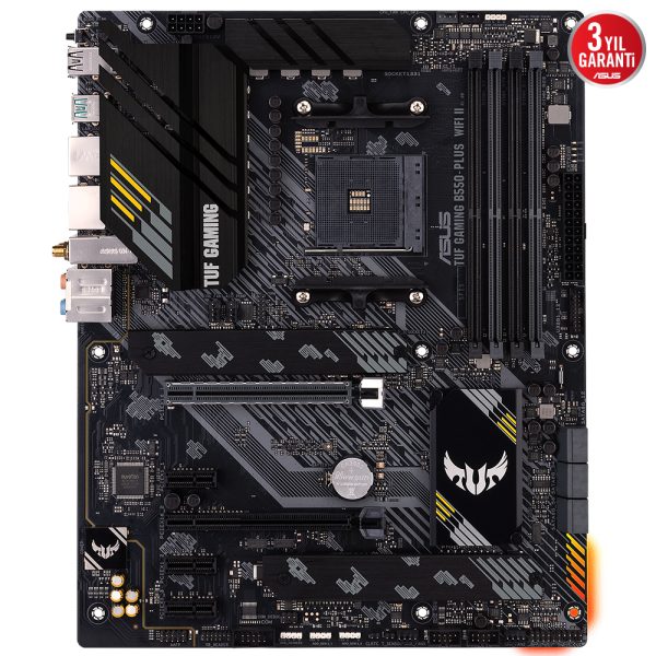 Asus Tuf Gaming B550 Plus Wifi Ii 4866mhzoc Ddr4 Soket Am4 M 2 Hdmi Dp Anakart 2