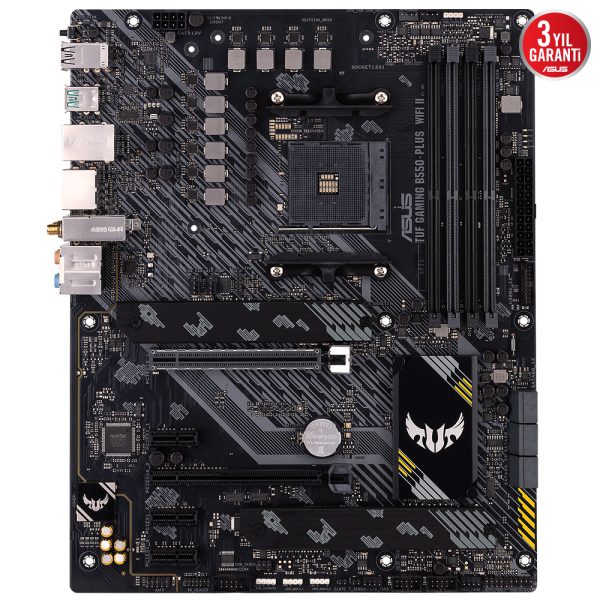 Asus Tuf Gaming B550 Plus Wifi Ii 4866mhzoc Ddr4 Soket Am4 M 2 Hdmi Dp Anakart 3