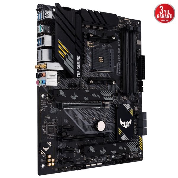 Asus Tuf Gaming B550 Plus Wifi Ii 4866mhzoc Ddr4 Soket Am4 M 2 Hdmi Dp Anakart 6