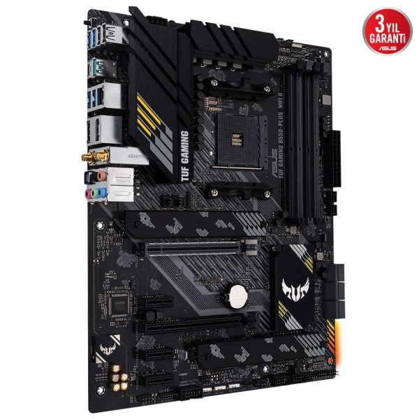 Asus Tuf Gaming B550 Plus Wifi Ii 4866mhzoc Ddr4 Soket Am4 M 2 Hdmi Dp Anakart 7