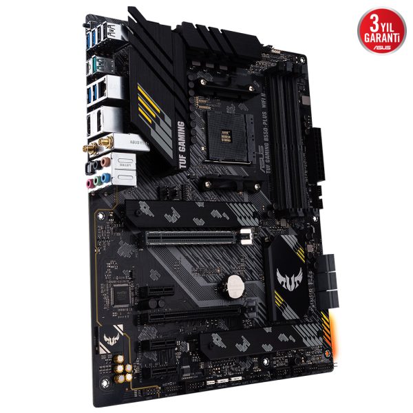 Asus Tuf Gaming B550 Plus Wifi Ii 4866mhzoc Ddr4 Soket Am4 M 2 Hdmi Dp Anakart 9