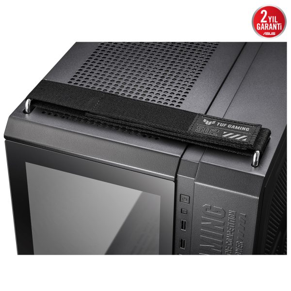 Asus Tuf Gaming Gt502 Panaromik Temperli Cam Usb 3 2 Mid Tower Kasa 10