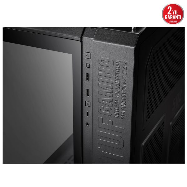 Asus Tuf Gaming Gt502 Panaromik Temperli Cam Usb 3 2 Mid Tower Kasa 9