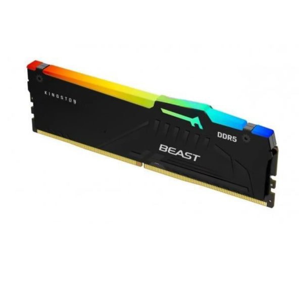 Kingston Beast Rgb 32gb 2x16 5200 Mhz Cl40 Ddr5 Ram Kf552c40bbak2 32 3