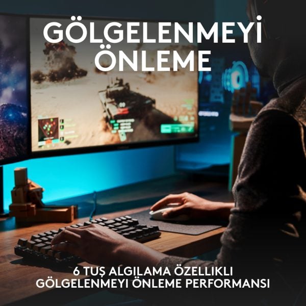 Logitech G G413 Se Tactile Turkce Q Mekanik Gaming Klavye 920 010556 4