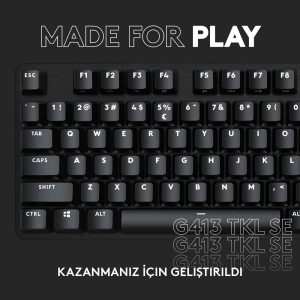 Logitech G G413 Tkl Se Tactile Turkce Q Mekanik Gaming Klavye 920 010465 7