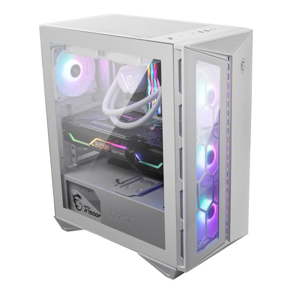 Msi Mpg Gungnir 110r Argb Tempered Glass Usb 3 2 Beyaz Mid Tower Kasa 2