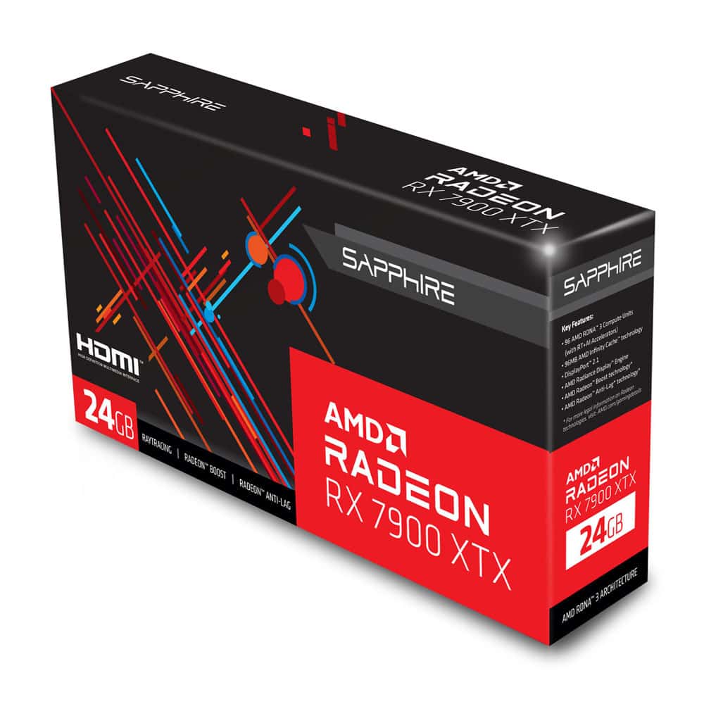 Radeon Sapphire T*様 RX Kartı Ekran Bit 384 GDDR6 24GB XTX 7900 RX Radeon AMD SAPPHIRE 24GB XTX 7900 グラフィックボード・グラボ・ビデオカード