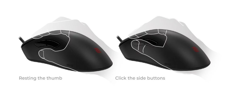 Zowie Ec2 C Kablolu Medium Gaming Mouse H5