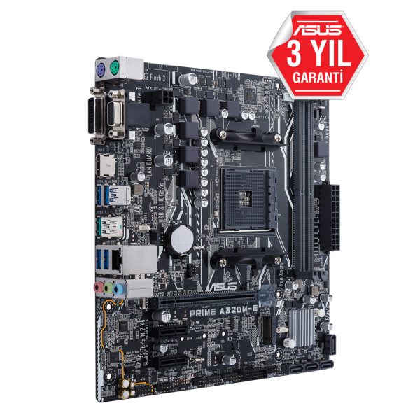 Asus Prime A320m E 3200mhzoc Ddr4 Soket Am4 M 2 Hdmi Dvi Vga Matx Anakart 1