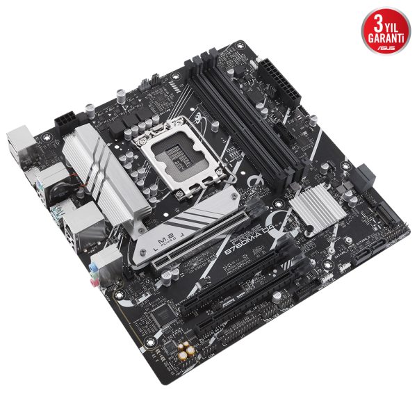 Asus Prime B760m A D4 5333mhz Oc Ddr4 Soket 1700 M 2 Hdmi Dp Matx Anakart Y5