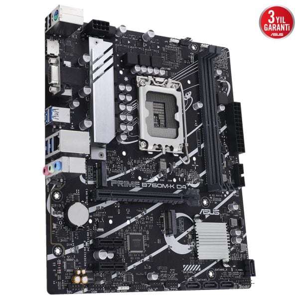 Asus Prime B760m K D4 5333mhz Oc Ddr4 Soket 1700 M 2 Hdmi Vga Matx Anakart 90mb1ds0 M0eay0 R4