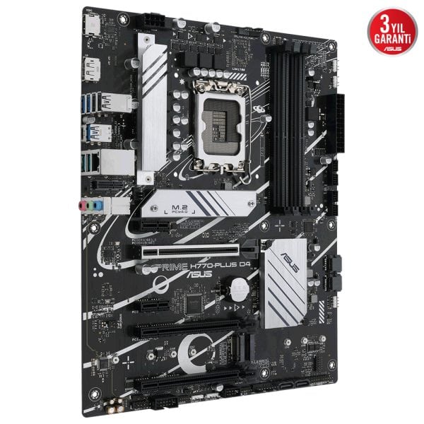 Asus Prime H770 Plus D4 5066mhz Oc Ddr4 Soket 1700 M 2 Hdmi Dp Atx Anakart 90mb1cu0 M0eay0 R3