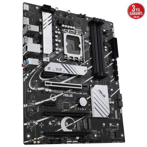 Asus Prime H770 Plus D4 5066mhz Oc Ddr4 Soket 1700 M 2 Hdmi Dp Atx Anakart 90mb1cu0 M0eay0 R4