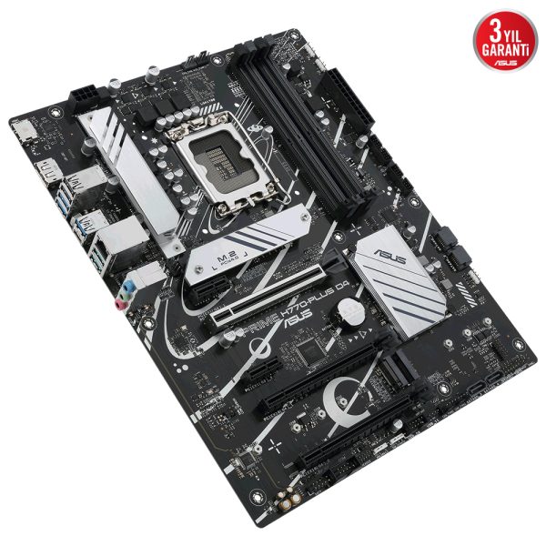 Asus Prime H770 Plus D4 5066mhz Oc Ddr4 Soket 1700 M 2 Hdmi Dp Atx Anakart 90mb1cu0 M0eay0 R5