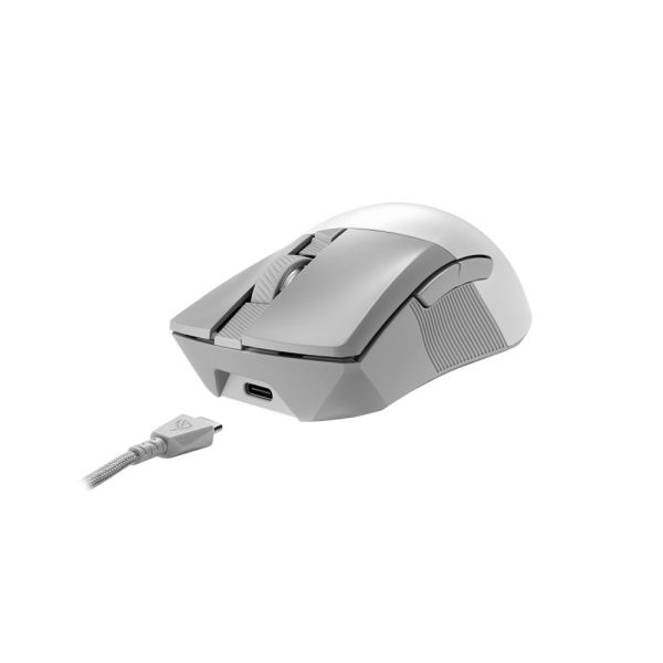 Asus Rog Gladius Iii Aimpoint Kablosuz Beyaz Gaming Mouse 90mp02y0 Bmua10 3