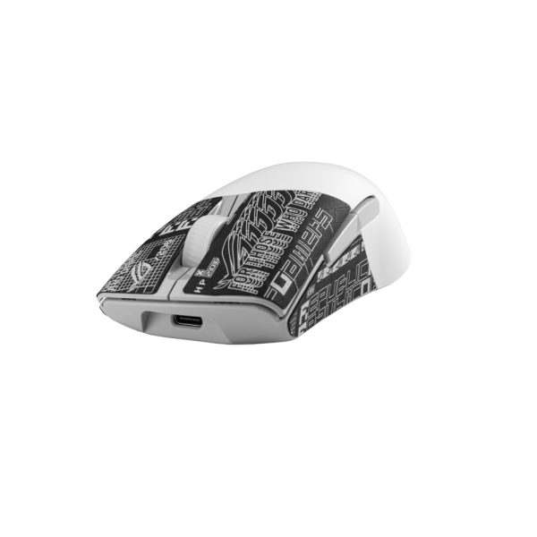 Asus Rog Keris Aimpoint Kablosuz Beyaz Gaming Mouse 90mp02v0 Bmua10 4