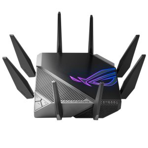 Asus Rog Rapture Gt Axe11000 1148mbps 4804mbps 4804mbps Tri Bant Wi Fi 6e Router