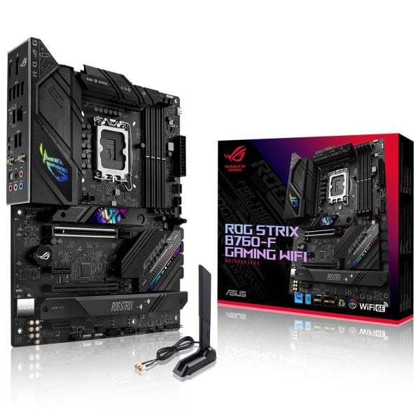 Asus Rog Strix B760 F Gaming Wifi 7800mhz Oc Ddr5 Soket 1700 M 2 Hdmi Dp Atx Anakart 1