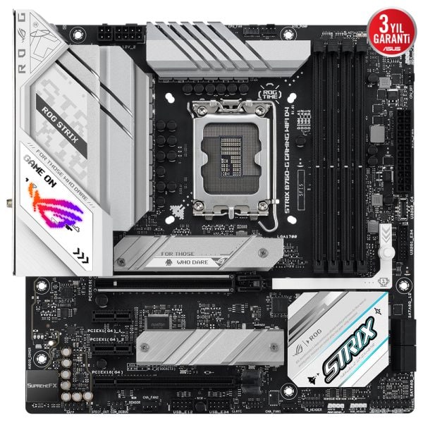 Asus Rog Strix B760 G Gaming Wifi D4 5333mhz Oc Ddr4 Soket 1700 M 2 Hdmi Dp Matx Anakart 90mb1de0 M0eay0 R2
