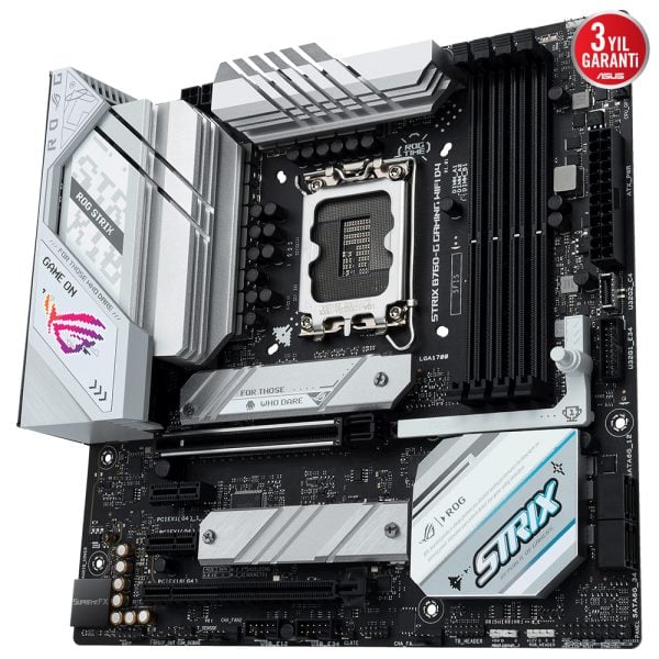 Asus Rog Strix B760 G Gaming Wifi D4 5333mhz Oc Ddr4 Soket 1700 M 2 Hdmi Dp Matx Anakart 90mb1de0 M0eay0 R4