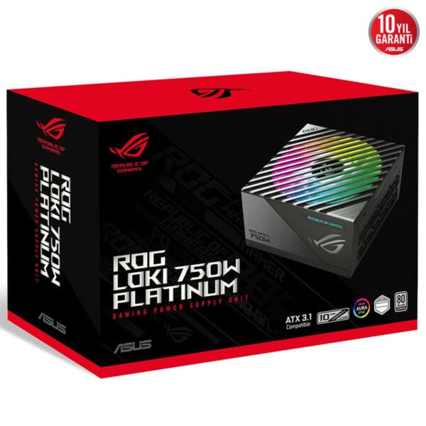 Asus Rog Strix Loki Sfx L 750w 80+ Platinum Argb Full Modüler Psu (90ye00n4 B0na00) 15