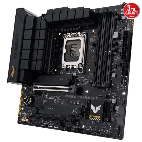 Asus Tuf Gaming B760m Plus D4 5333mhz Oc Ddr4 Soket 1700 M 2 Hdmi Dp Matx Anakart 90mb1di0 M0eay0 R10