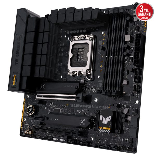 Asus Tuf Gaming B760m Plus Wifi D4 5333mhz Oc Ddr4 Soket 1700 M 2 Hdmi Dp Matx Anakart R4