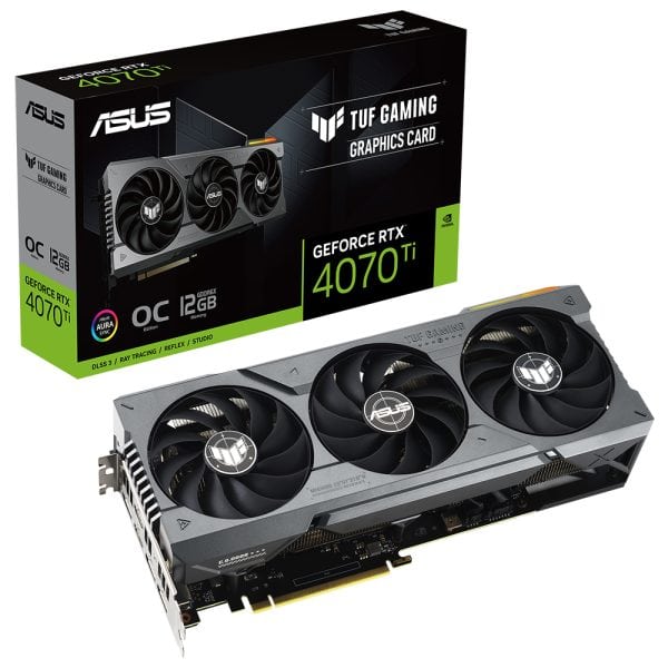 Asus Tuf Gaming Geforce Rtx 4070 Ti Oc 12gb Gddr6x 192 Bit Ekran Karti 90yv0ij0 M0na00