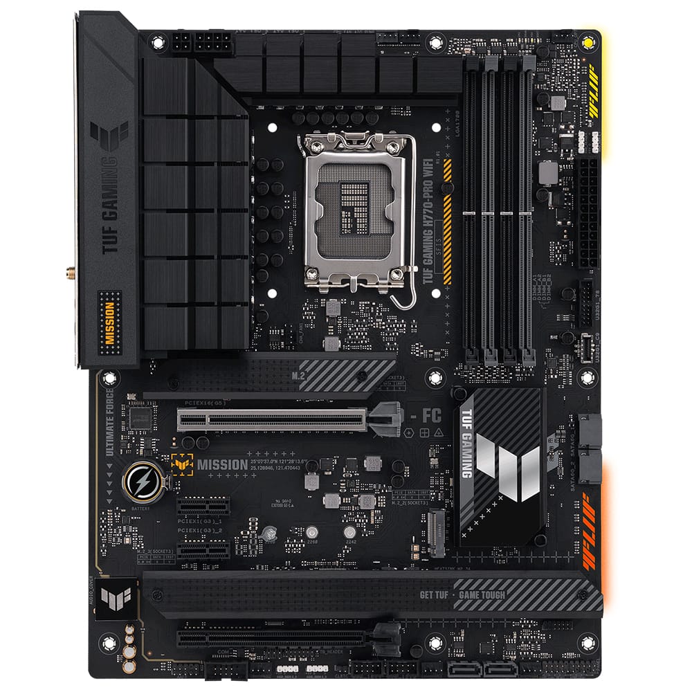 Asus Tuf Gaming H770 Pro Wifi 7200mhz Oc Ddr5 Soket 1700 M 2 Hdmi Dp Atx Anakart 90mb1d50 M0eay0 R1