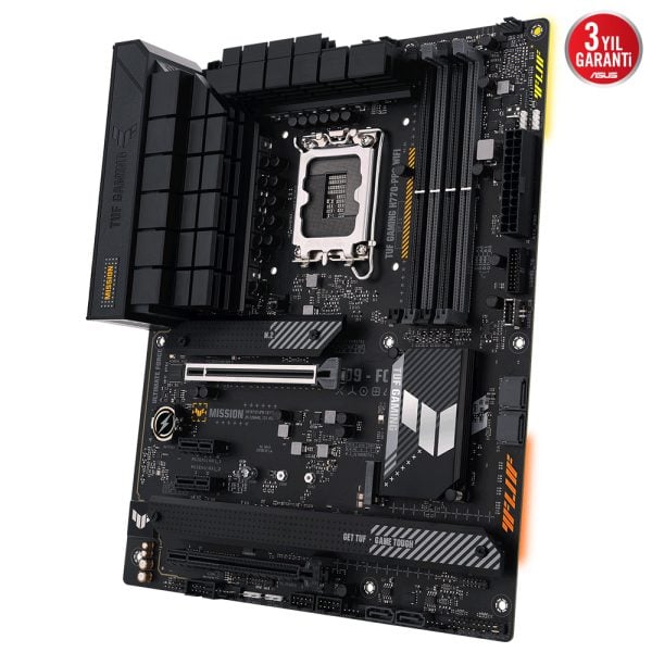 Asus Tuf Gaming H770 Pro Wifi 7200mhz Oc Ddr5 Soket 1700 M 2 Hdmi Dp Atx Anakart 90mb1d50 M0eay0 R6