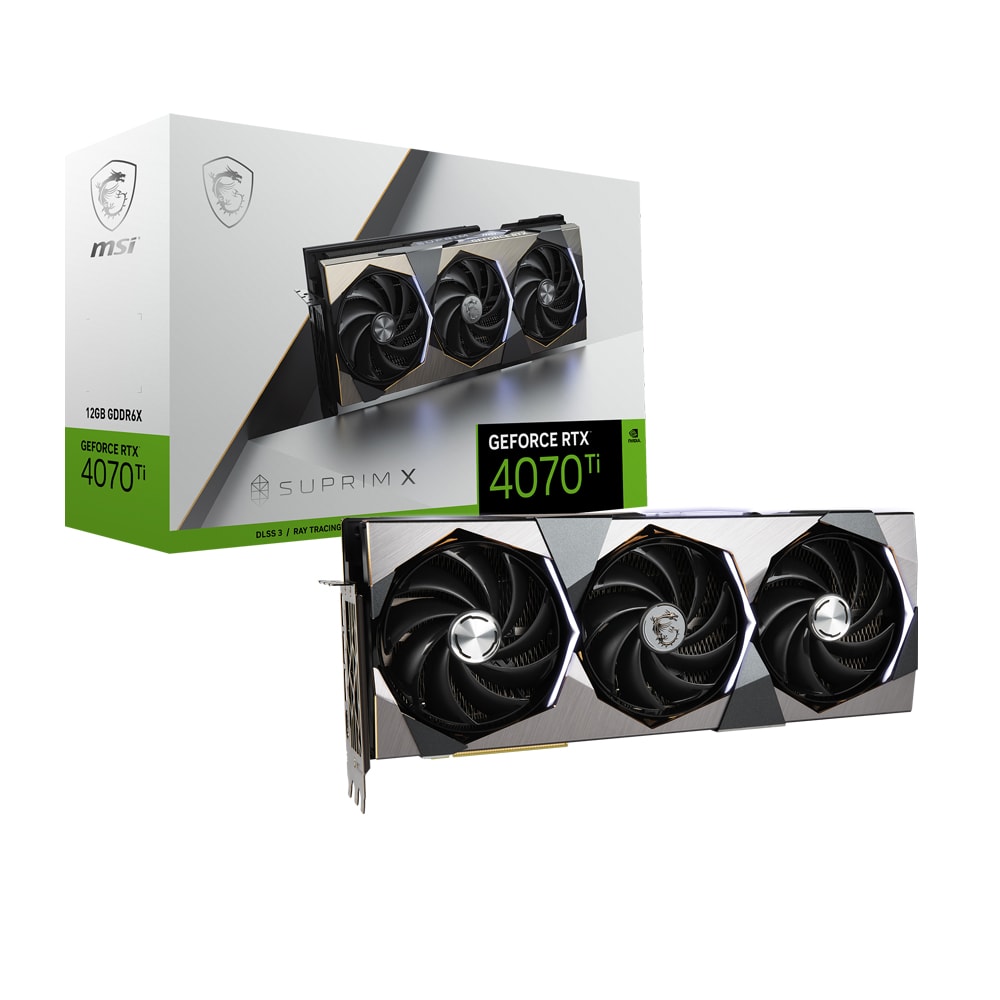 Msi Geforce Rtx 4070 Ti Suprim X 12gb Gddr6x 192 Bit Ekran Karti