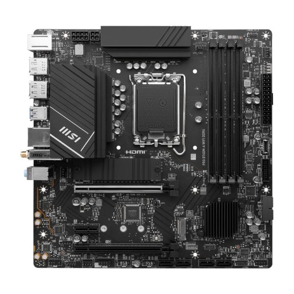 Msi Pro B760m A Wifi 5333mhzoc Ddr4 Soket 1700 M 2 Hdmi Dp Matx Anakart 1