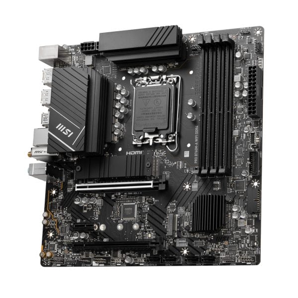 Msi Pro B760m A Wifi 5333mhzoc Ddr4 Soket 1700 M 2 Hdmi Dp Matx Anakart 2