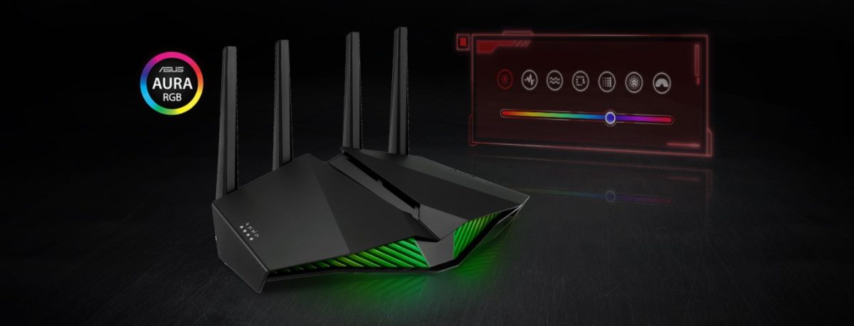 Asus rt-ax82u 574mbps-4804mbps dual-bant wi-fi 6 router