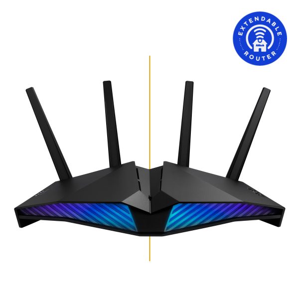 Asus rt ax82u 574mbps 4804mbps dual bant wi fi 6 router 1a
