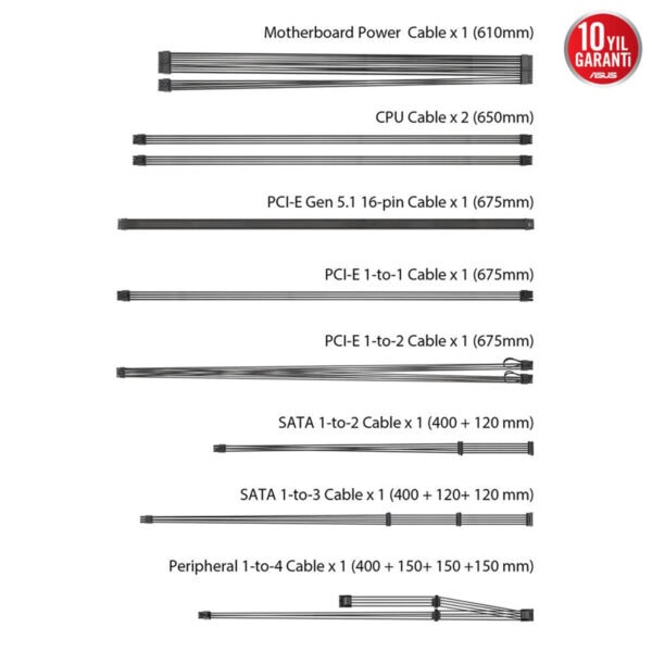 Asus Tuf Gaming 850g 850w 80+ Gold Psu 14