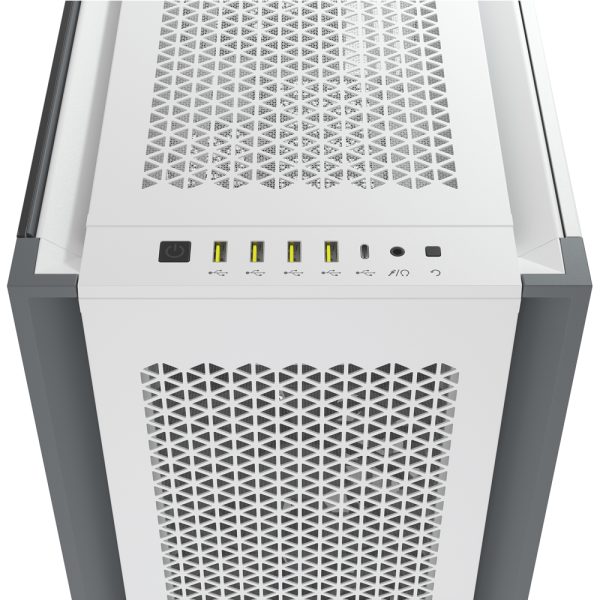 Corsair 7000d Airflow Usb 3 1 Atx Full Tower Beyaz Kasa Cc 9011219 Ww 5